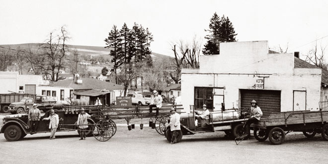 Weston Oregon Fire Station - 1983